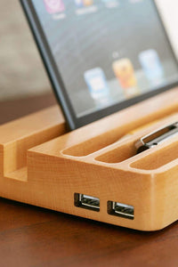 Wood Charging Station