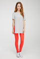 Grey Cotton Leggings