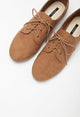 Faux Suede Oxfords